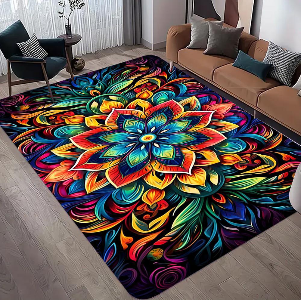 Horus Rug Carpet for Living Room Bedroom,Floor Mat Non-slip  Bedroom Decor  Living Room Decoration  Carpet Area Rug Machine Wash