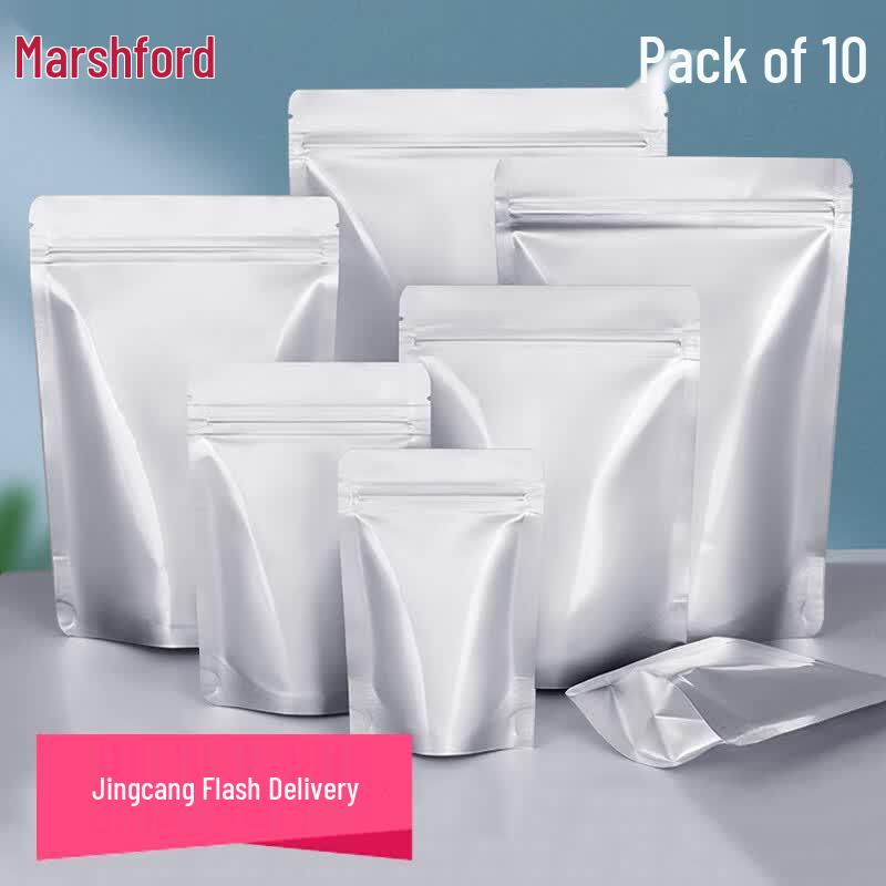 Mashifu Resealable Aluminum Foil Stand-Up Pouches