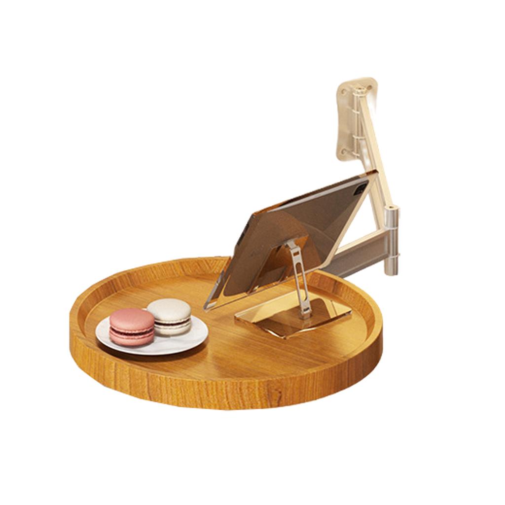 Neue Wandmontierte Klappbare Kleine Runde Teetische Platzsparend Mehrzweck Kreative Schwebende Regale Einfach zu Montieren Flexibel