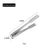 Thickened Stainless Steel Ice and Sugar Cube Tongs for Bar and Kitchen