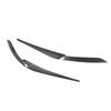 Pair of Front Headlight Eyebrow Left Right Headlamp Eyelid Cover Trim Replacement for X5 G05 X6 G06 LCI