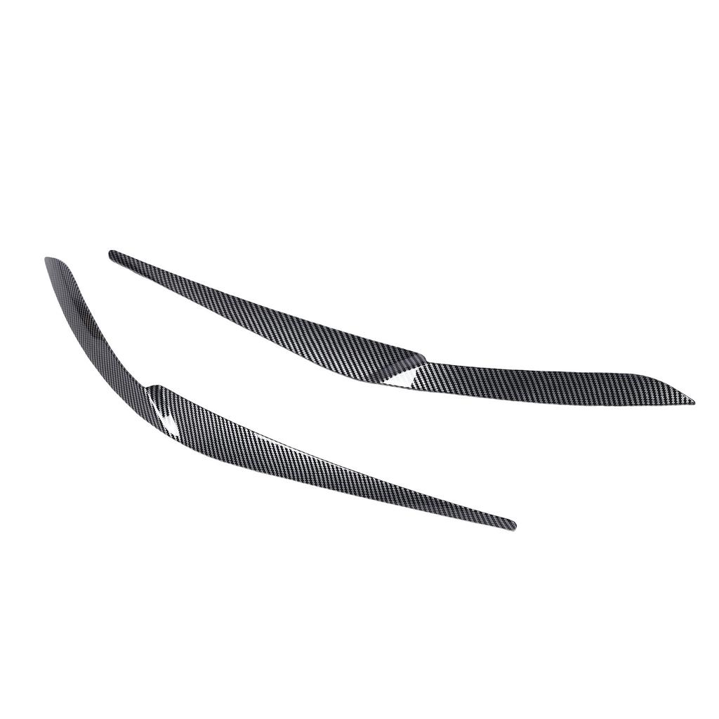 Pair of Front Headlight Eyebrow Left Right Headlamp Eyelid Cover Trim Replacement for X5 G05 X6 G06 LCI