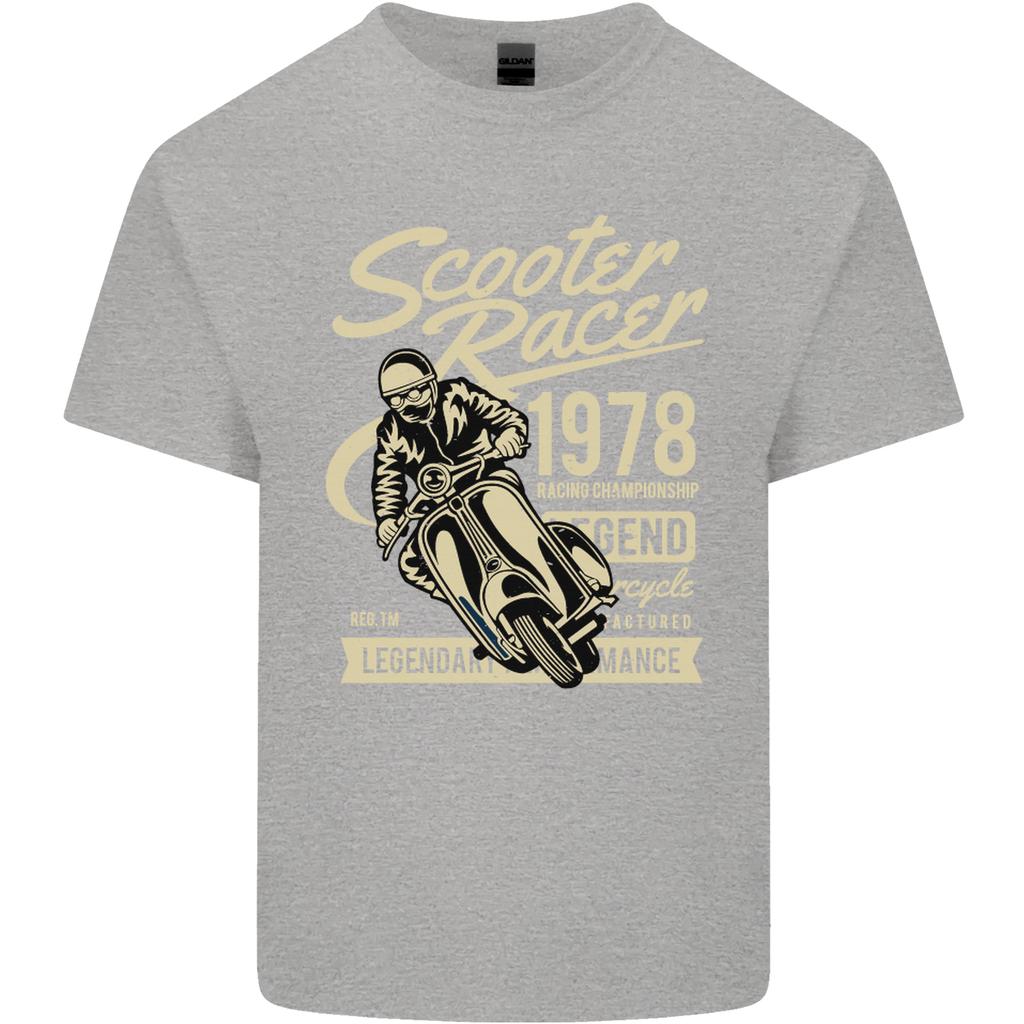 Scooter Racer Legend 1978 Motorbike Unisexs Light Cotton TShirt