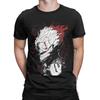Drucken Dandadan Anime T-Shirt Herren Rundhals Kurzarm Kleidung Okarun Baumwolle Sommer OberteileOberteile