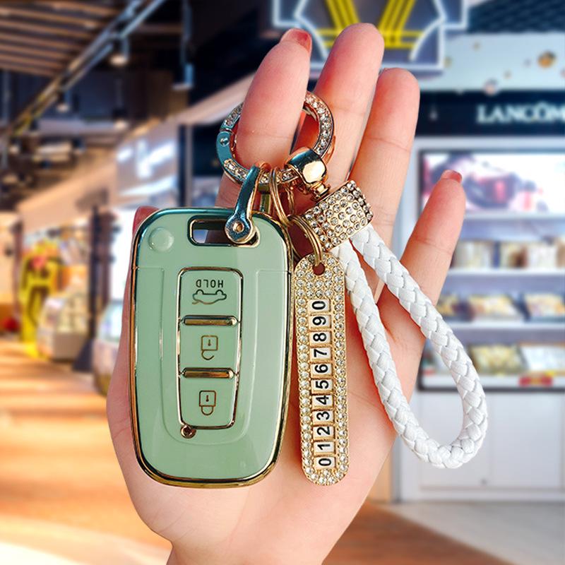 Hyundai Ix35, Sonata 8, Elantra & Kia Sportage, K5/K3/K2 Key Case - Car Remote Shell Cover