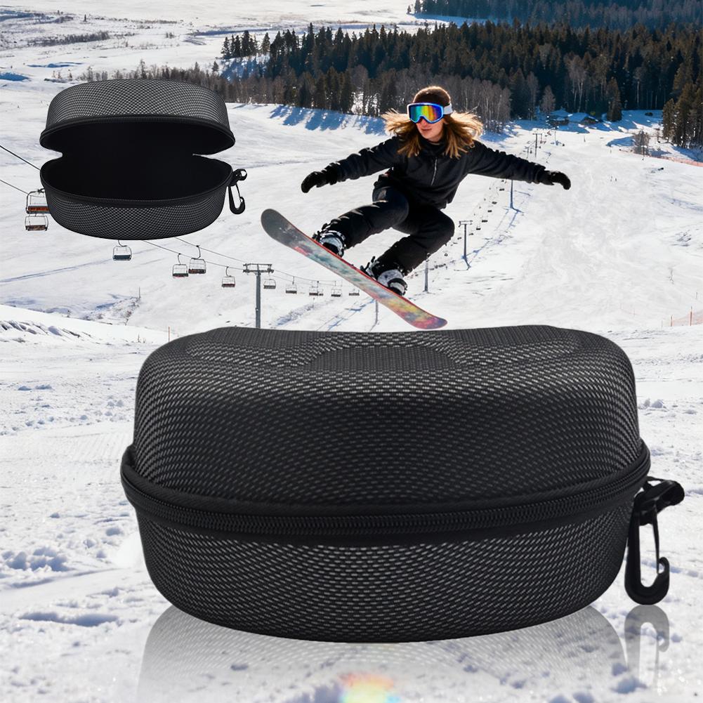 2026Ski Glasses Box Storage Bag Multi Functional Storage Bag Ski Glasses Box Large Sports Glasses Box Protective Glasses Bag