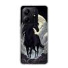 Animal Black Horse Case Phone Cover for Xiaomi Redmi Note 14 13 12S 12 11S 11 11T 11E 10S 10 Pro Plus 9 9S 5G + Trend Fundas