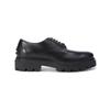 TOD'S Men's Black Leather Lace-up Platform Oxford Shoes