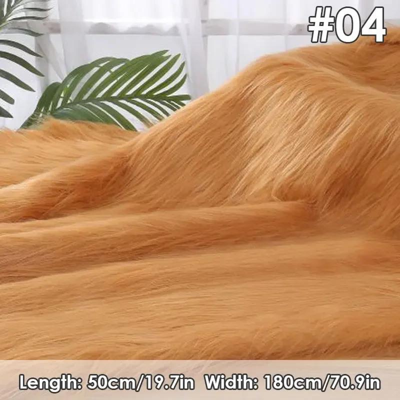 50x180cm Premium Faux Fur Backdrop Fabric Cosplay Photo Studio Decor DIY Anime Costumes Ears Craft Material Plush Cloth