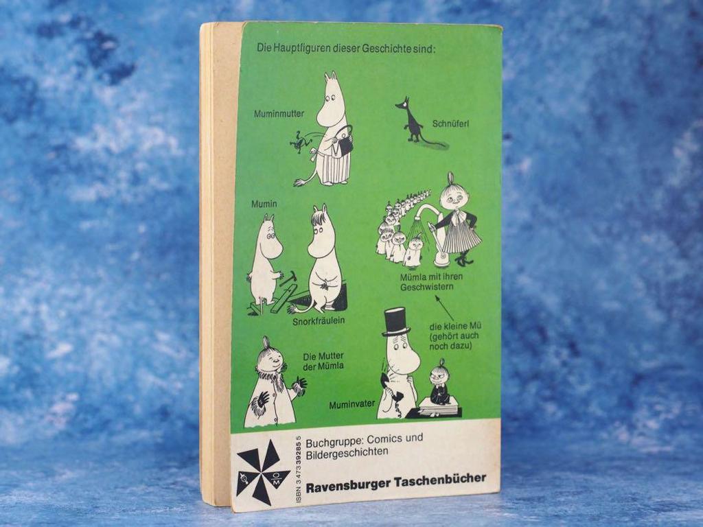 [USED] Building the Moomin House Jansson German version 70s comic