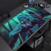 Arcane Jinx Anime Mouse Pad Large Computer Office Game Table Mats XXL Rubber Anti-slip Gaming Keyboard Mousepads Long Desk Pads