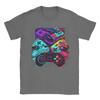 Oversized T-Shirt Summer Gamer Girl Boy Trending T-Shirts GamePad 100 Cotton Tee Shirt Men Y2K Casual Pattern Short Sleeve Tees