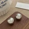 Trending Simple Metal Circular Stud Earring Fashion Party Statement Minimalist Cheap Earrings Female Jewelry For Woman Gifts