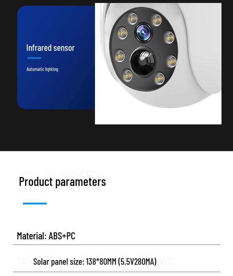 Intelligent Solar-Powered Motion Sensor Lights with Surveillance Camera Design