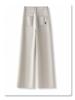 Women's 2025 Spring Off-White High-Waisted Slimming Loose-Fit Jeans