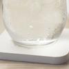&NE Lava Stone Coaster, Square, LavaStone, White, 1 Coaster, 9cm Wide x 9cm Deep x 1cm Thick, Absorbent, Lava Stone, Asbestos-Free, Quick-Drying, Squa