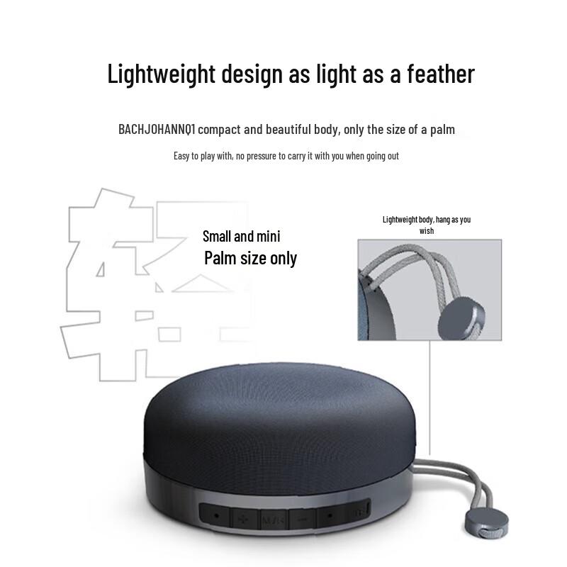 Bach Johann Q1 Portable Wireless Bluetooth Speaker