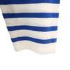 ORCIVAL Made in France Long sleeve Boat neck one piece White x blue Women Used