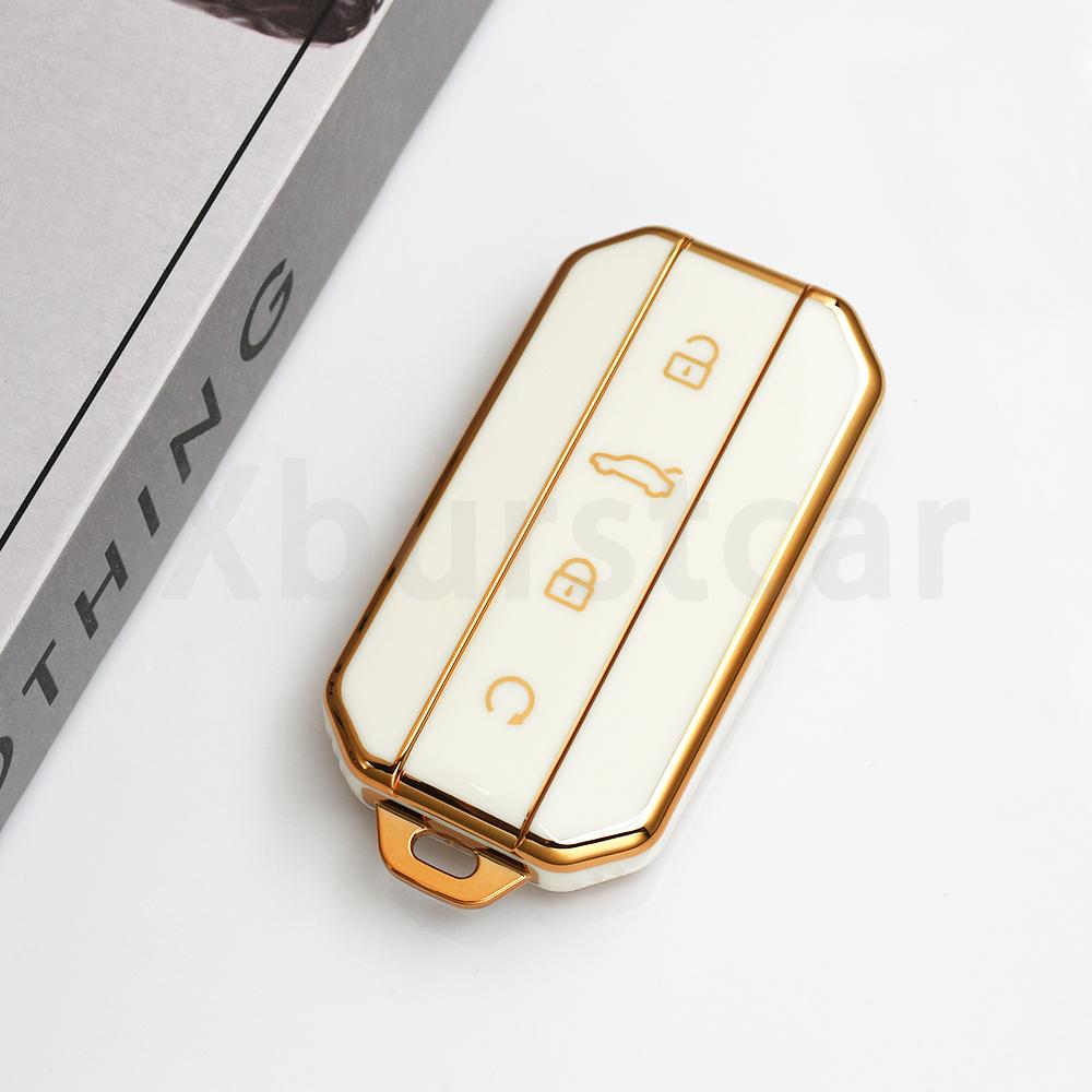 

Модная TPU Бесключевая для Chery Jaecoo J7 J5 7 5 Чехол-сумка для автомобильного ключа Брелок-держатель Защитные аксессуары
