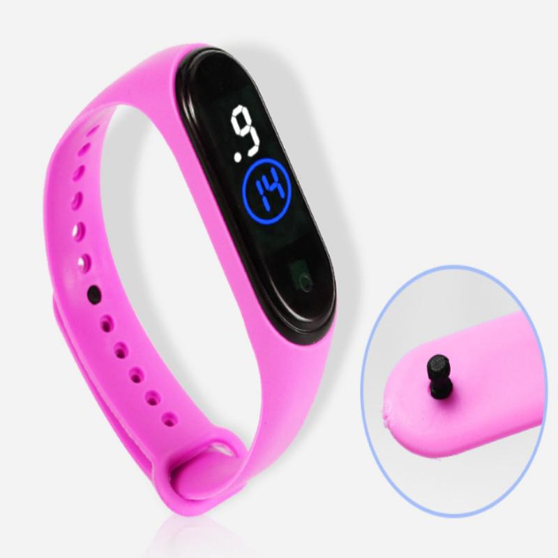 Waterproof Sports Wristband Watch With Led Electronic Casual Trend Touch Screen For Men Women And Students