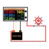 DC 4-30V 10A Digital Voltmeter Ammeter Power Energy Voltage Wattmeter Kwh Temperature Meter Electric Energy Frequency Meter