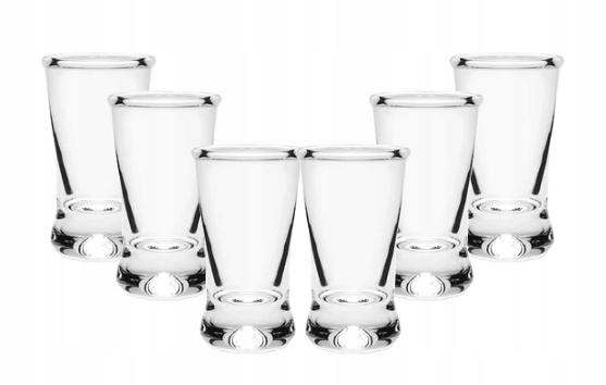 Durable Classic Vodka Glasses 25 Ml 6 Pieces