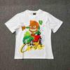 Camiseta de Manga Corta Retro Hip Hop Americano Street BeatStreet Estampada Algodón Cuello Redondo Camiseta de Verano para Parejas
