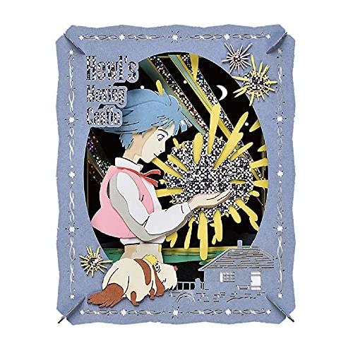 Ensky Paper Theater Howl's Moving Castle Howl and the Star Child Paper Body Size: H100 X W80 X D42mm
