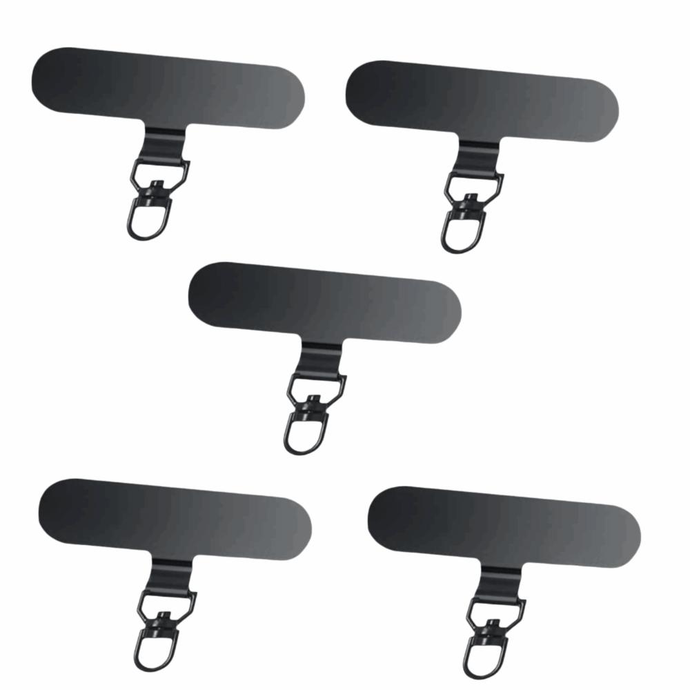 5Pcs Ultra-thin Phone Lanyard Connecter 360° Rotating Phone Patch Gasket Phone Accessory