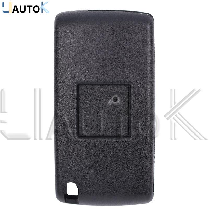 Smart Remote Key Case For Peugeot 207 307 308 407 607 807 For Citroen C2 C3 C4 C5 C6 2/3 Buttons Auto Flip Folding Car Key Shell