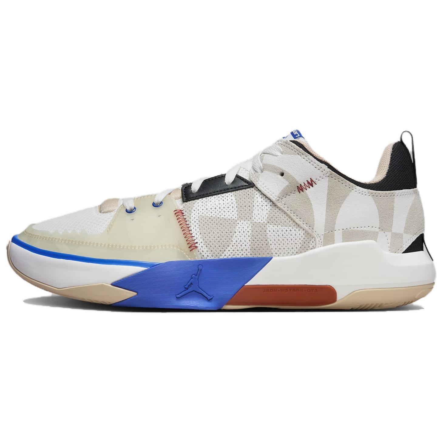 Air Jordan Westbrook One Take 5 Quai 54 PF Summit White Sunrise Royal Men s HF0017-100 EU 45