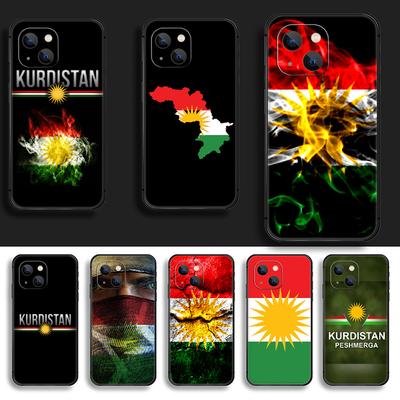 Kurdistan Kurdish Flag Phone Case Cover Coque For Iphone Xiaomi Mi Samsung Galaxy Redmi Note A S 11 12 13 14 15 22 23 24 5G Pro Plus Max Fe Ultra