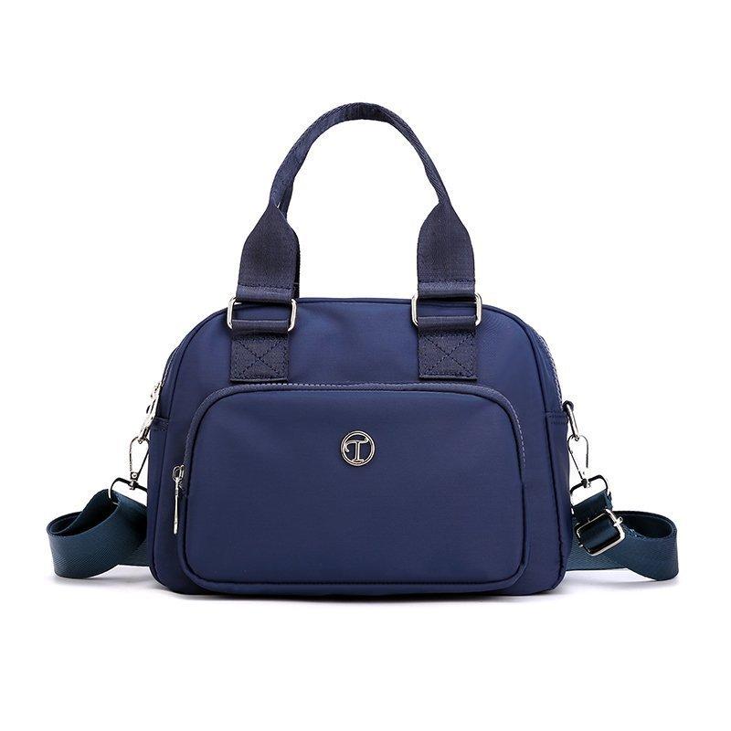 TS JYL Laptop bag,Women Crossbody Bag Ins Style Nylon Waterproof Underarm Small Square