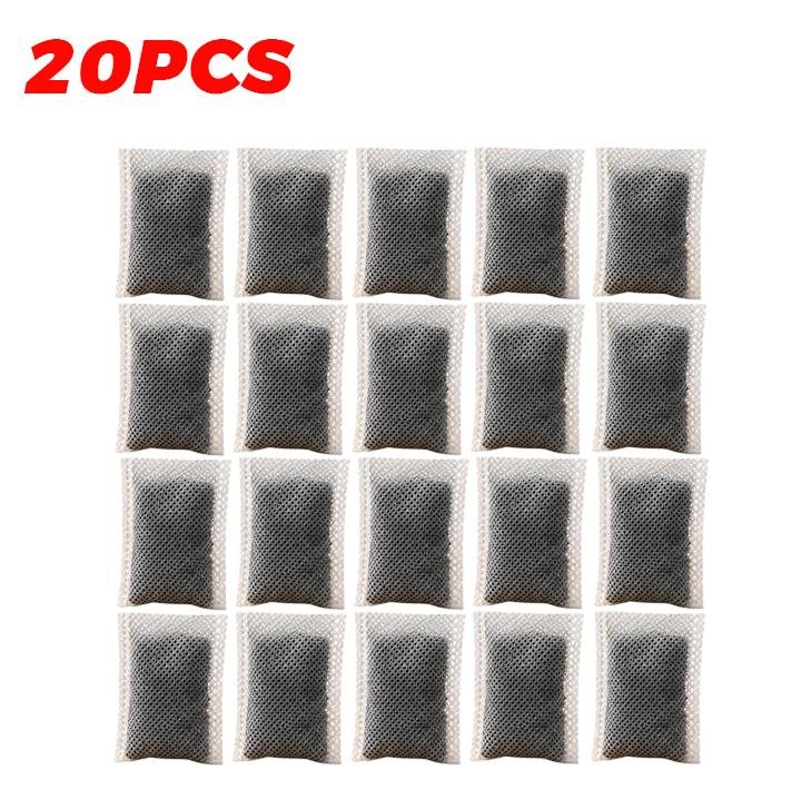5/50 STUKS Actieve Kool Luchtzuivering Zakken Laag Geur Absorbeerder voor Huis Auto Kast-Geen Elektriciteit Kind Veilig Deodorant Zak