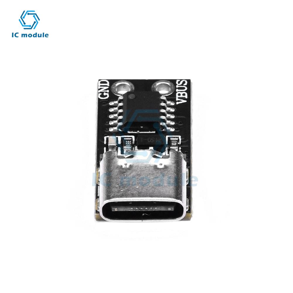 5V 9V 12V 15V 20V einstellbares 3A PD/QC Multi-Protokoll Decoy Schnelllade-Boost-Modul TYPE-C USB-Schnittstelle