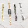 Stylish Metal Denim Chain Watch Band for Xiaomi Mi Band 8/9 - Women's 12-18mm Single Row Design
