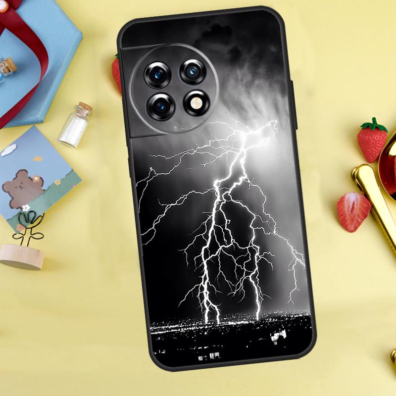 Sky Lightning Style Case For OnePlus Nord 5 CE 2 3 4 Lite N20 N30 OnePlus 15 12R 13R 13 12 11 10 10T 13T Cover