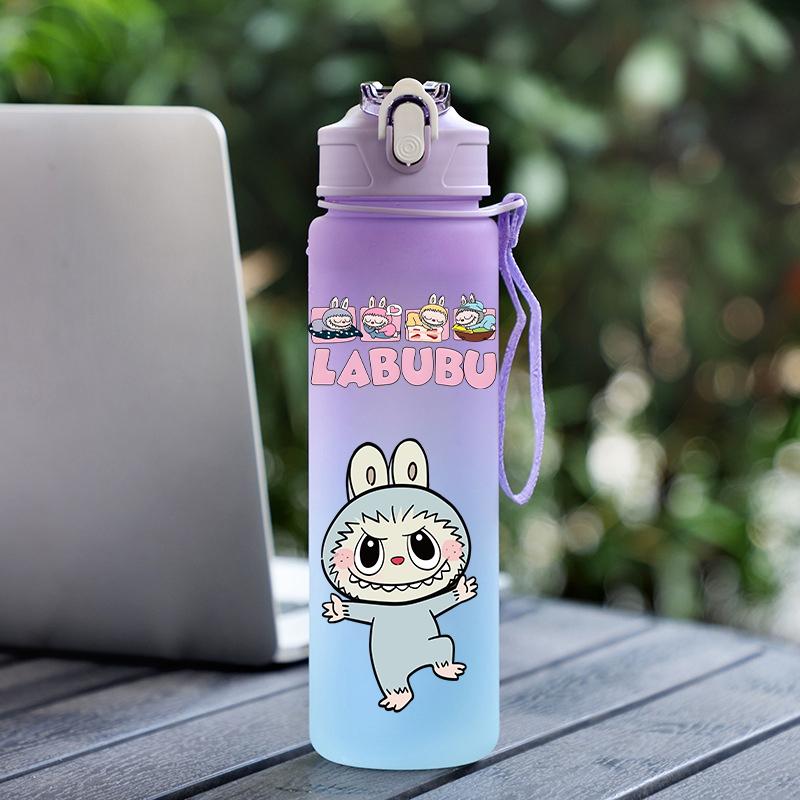 4Pc/set Cute Backpack Lunch Bag Pencil Bag Student Schoolbag Boy Girl School Bookbag 750Ml Outdoor Sports Water Bottle