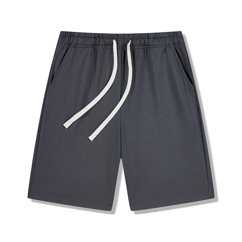 Shorts Men's Solid Color Five-quarter Pants Casual Sports Shorts Simple Shorts