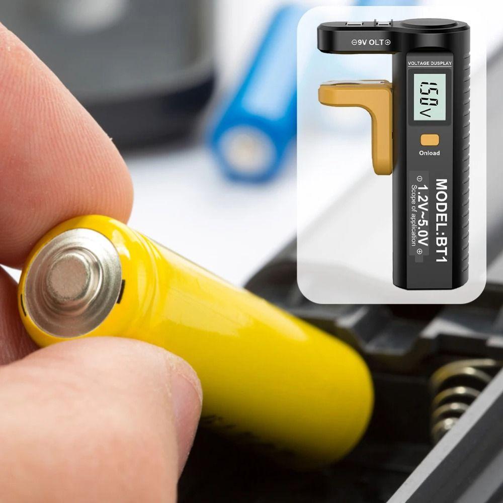 Universal Battery Capacity Detector Battery Voltage Tester For AA/AAA/C/D Button Cell