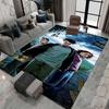 3D Printed Harry Potter Classic Fantasy Adventure Movie Theme Rug, Bedroom Living Room Play Mat