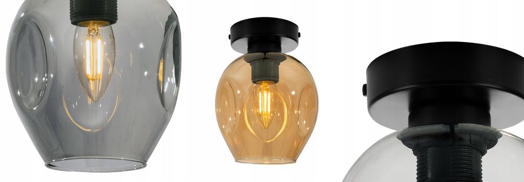 MODERN CEILING LAMP GLASS CHOICE LED LAMP