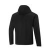 Li Ning Loose Fit Hooded Comfortable Casual 3 In 1 Down Jacket Men Outerwear Black AWBU029-1
