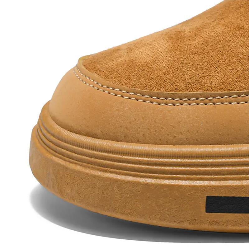 New Winter Snow Boots Men Casual Slip on Ankle Boots Thickened Non-slip Comfortable Wear-resistant Men's Shoes chelsea boots