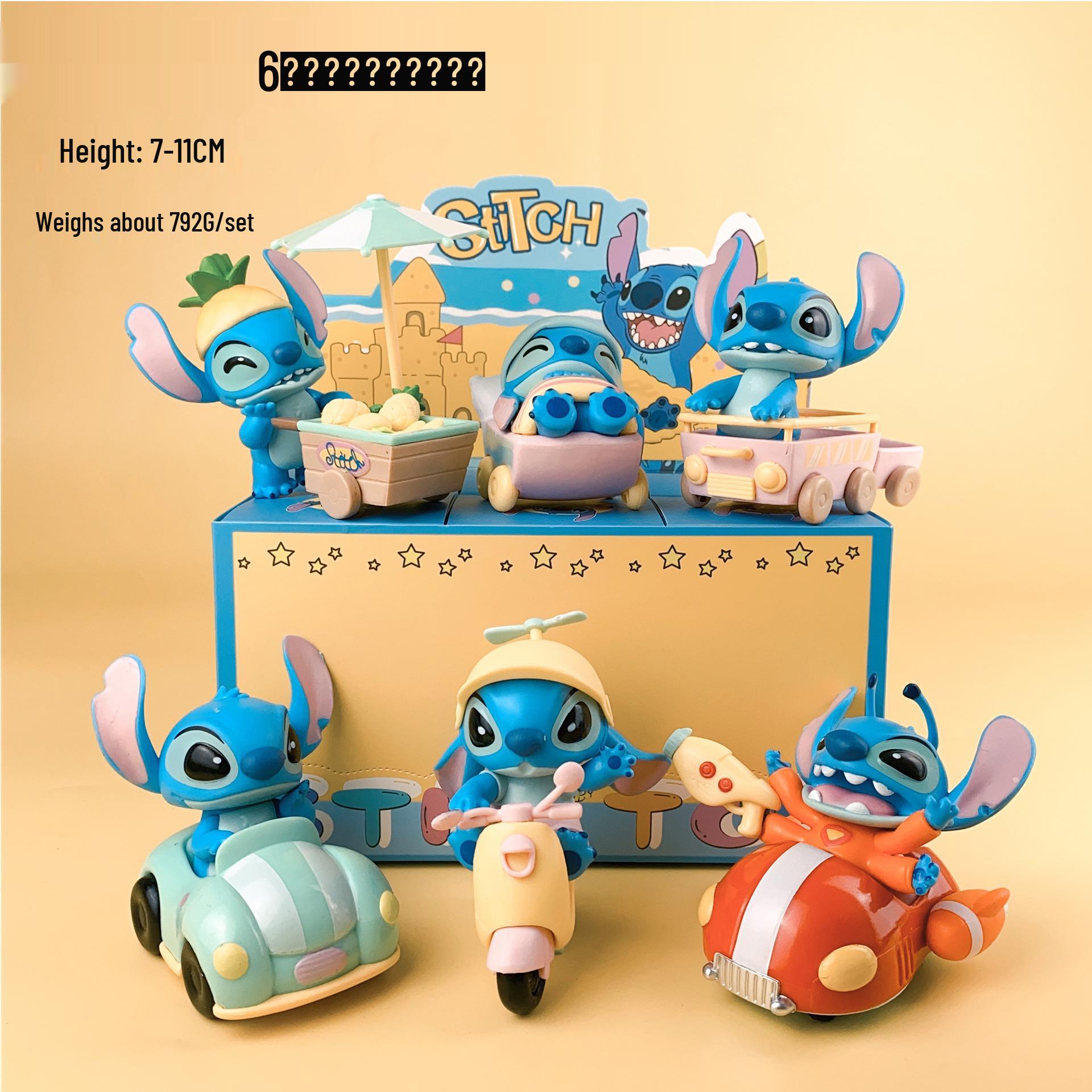 

Фигурка Stitch Goofy Diary Blind Box: Модная игрушка и настольное украшение в подарок