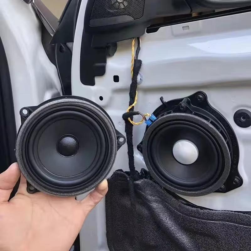 Car 4.5 Inch Horn For BMW F30 G30 G20 G01 F48 F20 F23 F34 3GT X1 X2 Door Panel Midrange Speaker Hi-Fi Audio Loudspeaker Stereo