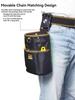 NAKIOO 1680D Rotatable Quick-hanging Nail Tool Bag Tool Pouch for Woodworking Electrician Mechanic Man Gift Tool Organizer New