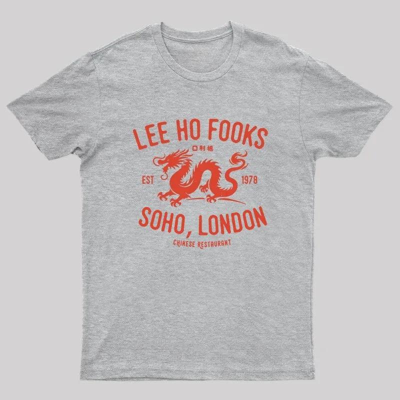 Lee Ho Fooks Vintage Resto Geek TShirt New SpringSummer Arrivals Regular Fit Casual  Streetwear 4XL