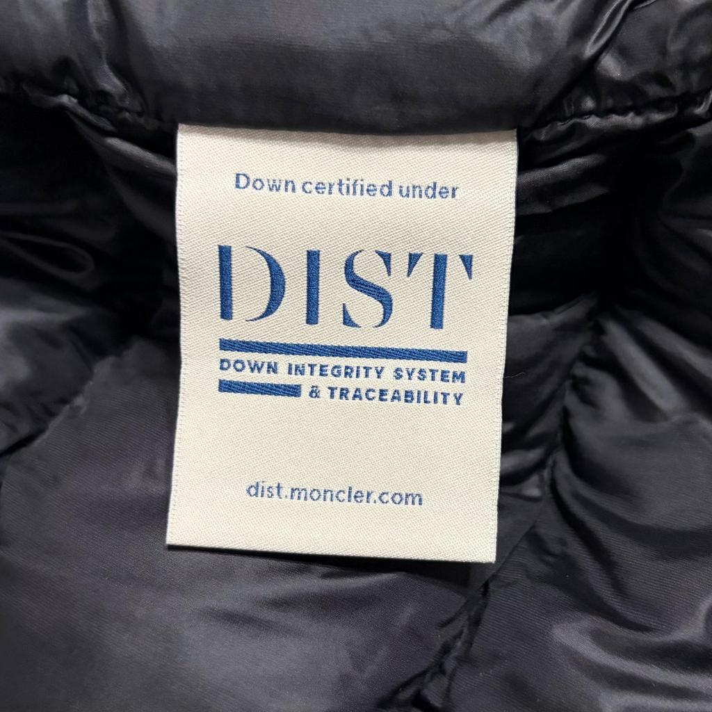Used MONCLER SASSIEREDown Jacket Black Nylon Mens