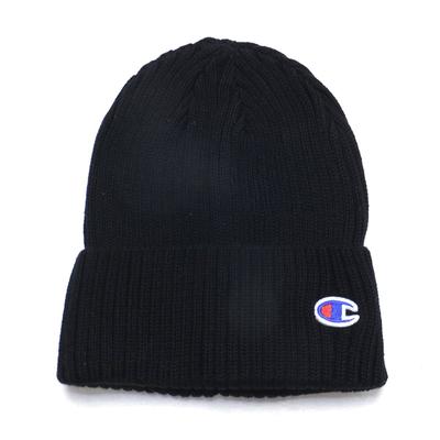 Champion Knit Cap Size 590-002A Black, 57-59cm (Free Size)